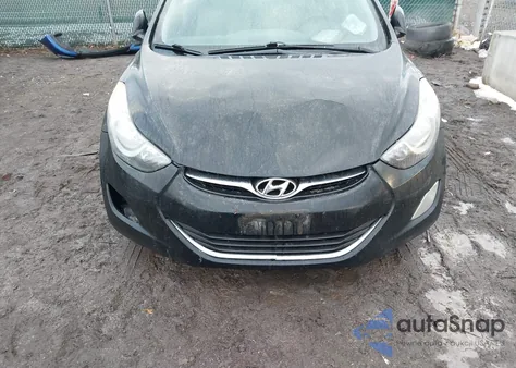 2013 Hyundai Elantra Gls z USA, uszkodzony, nr VIN 5NPDH4AE6DH331475